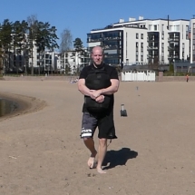 Sandbag Carry Sandbag Carry